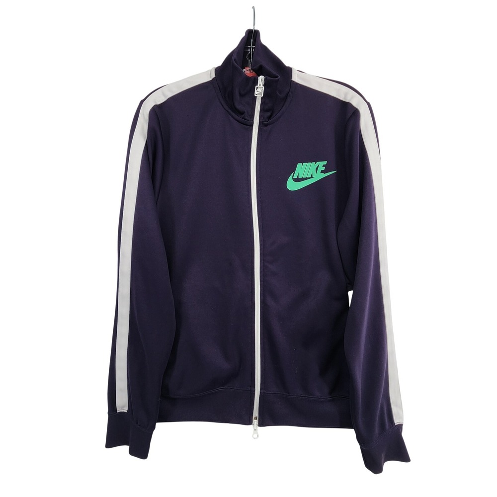 Nike Medium Purple Track Jacket Full Zip Sporty Athleisure Streetwear 624606-506
